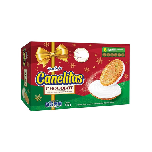 CANELITASCHOCOLATE BLANCO 135 GR MARISELA