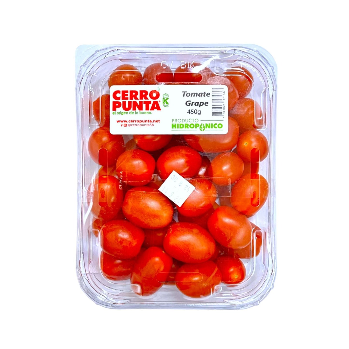 TOMATE GRAPE DE 450GR CERRO PUNTA