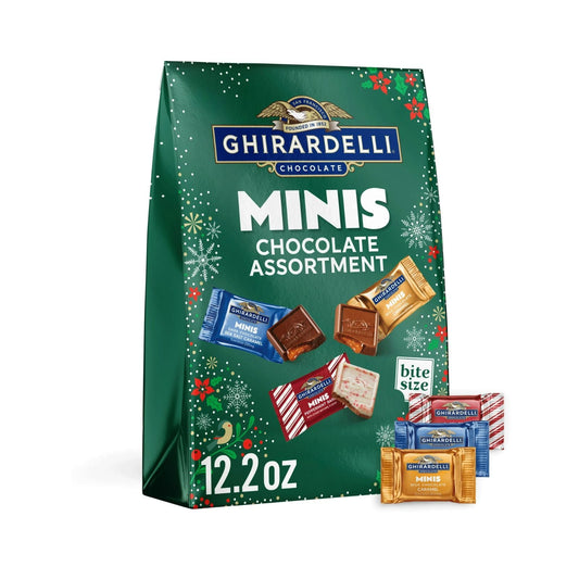 HOLIDAY MINIS CHOCOLATE ASSORTMENT 8.6OZ GHIRARDELLI