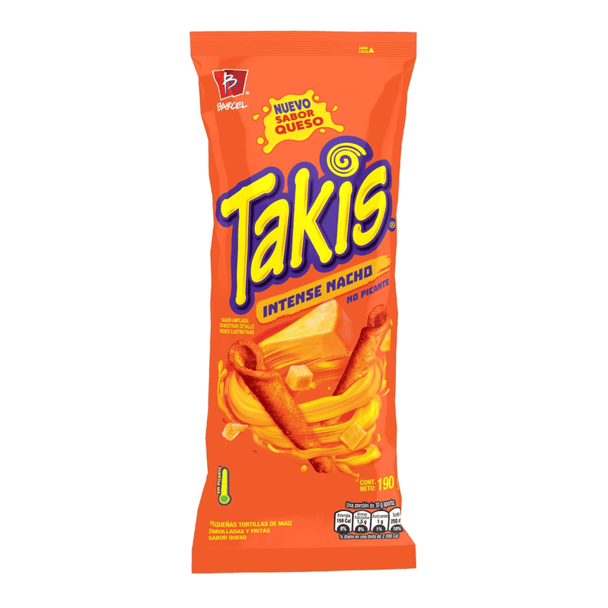 TAKIS INTENSE NACHO 190 GR - BARCEL