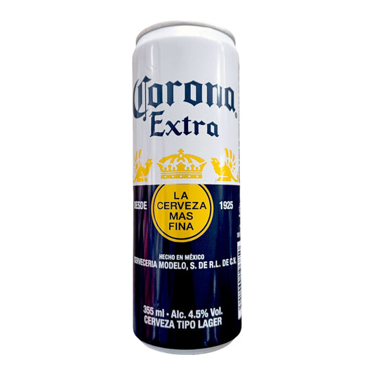 CERVEZA CORONA EXTRA LATA 355 ML CERVEZA CORONA