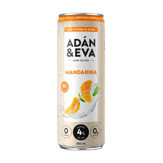 BEBIDA ALCOHOLICA MANDARINA LATA 335 ML ADAN & EVA