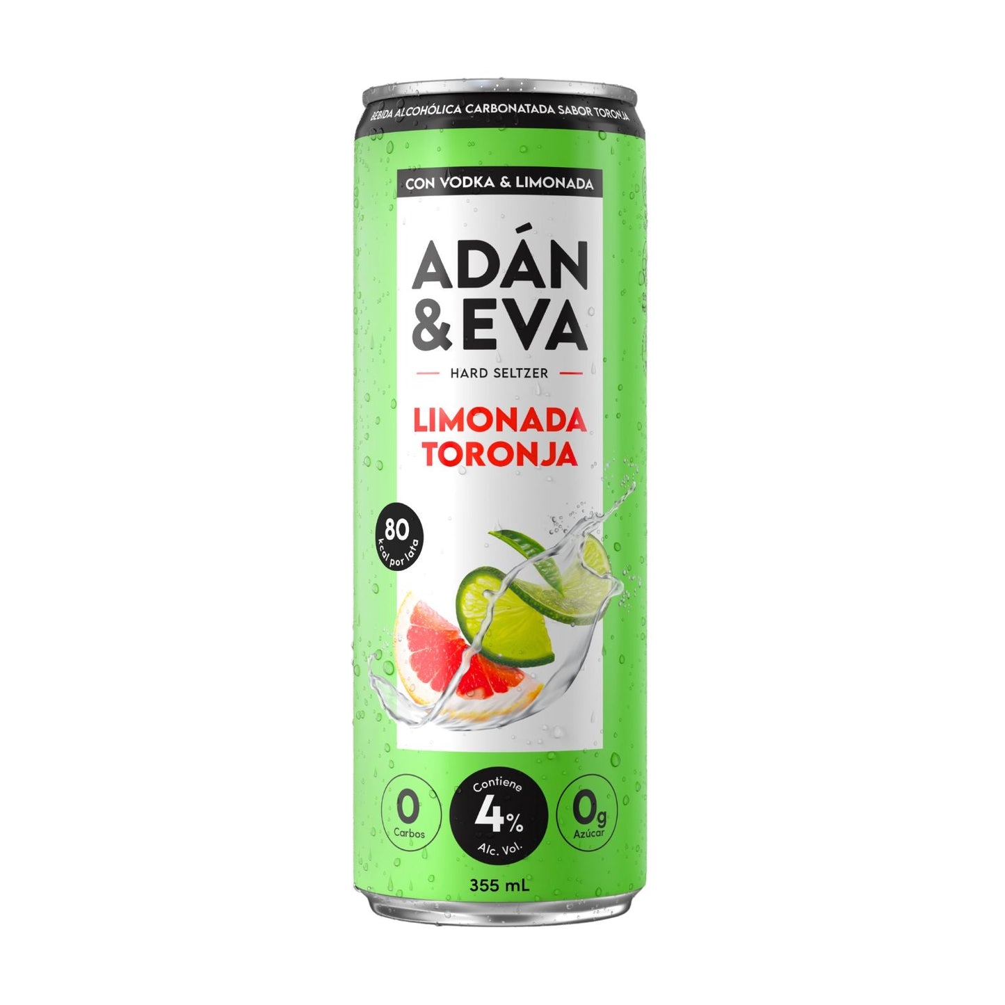 BEBIDA ALCOHOLICA TORONJA LEMONADE 355 ML ADAN & EVA