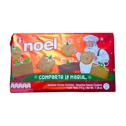 GALLETAS NAVIDEÑAS DULCES SURTIDAS 215 GR NOEL