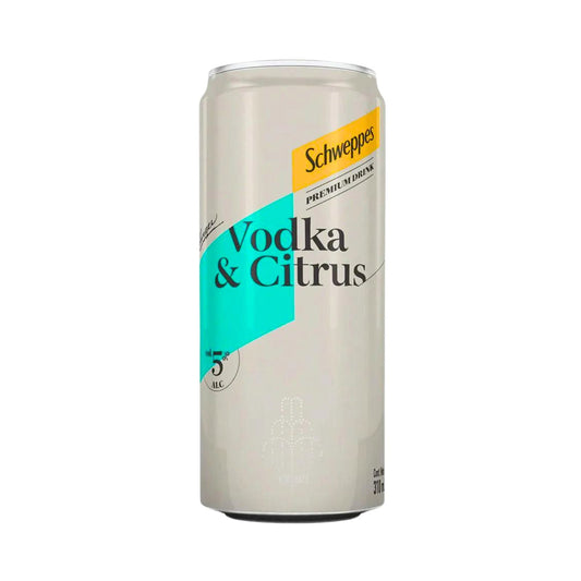 BEBIDA ALCOHOLICA VODKA AND CITRUS 310 ML SCHWEPPES