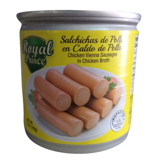SALCHICHA VIENNA POLLO 5 OZ ROYAL PRINCE