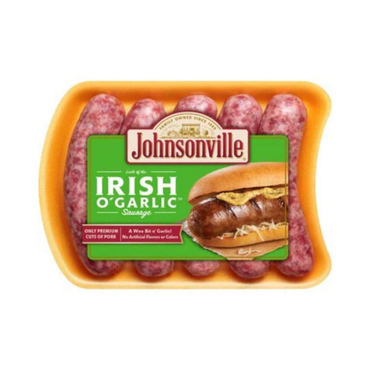 SALCHICHA IRISH O' GARLIC 19.76 OZ JOHNSONVILLE