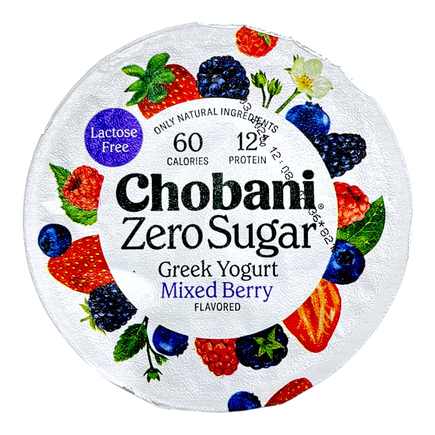 YOGURT MIX BERRY ZERO SUGAR 150 GR CHOBANI