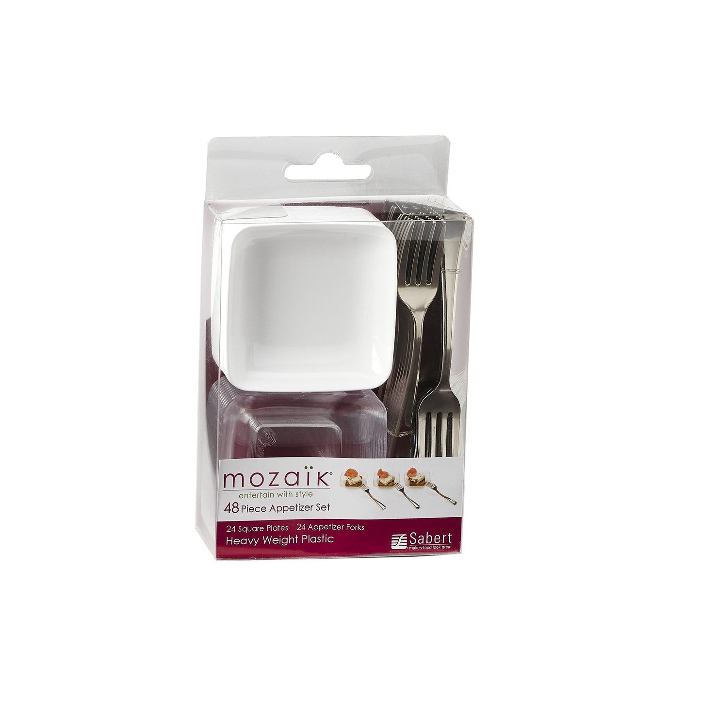 MINI APPETIZER SET 48 CT PARTY U WORLD