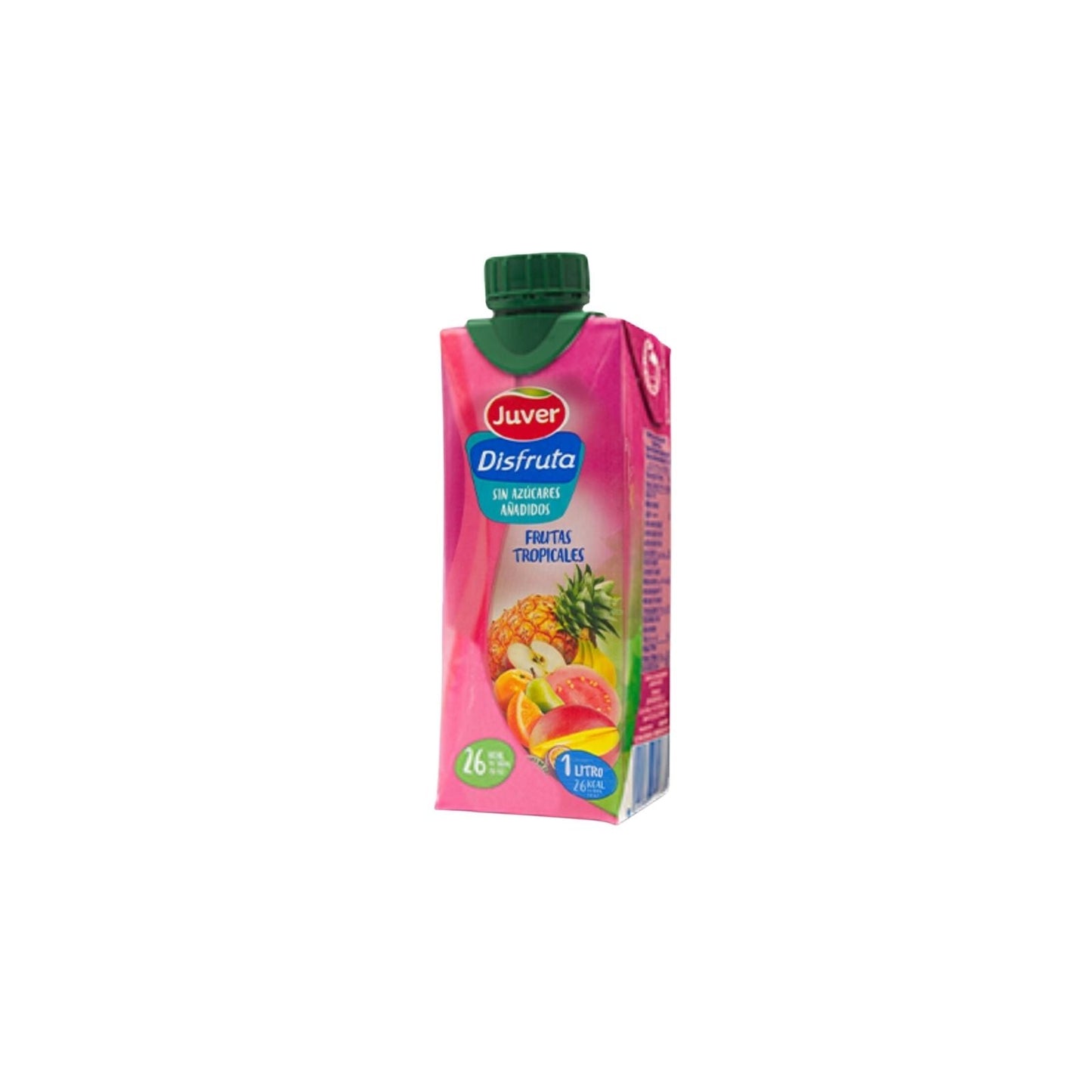 BEBIDA DE FRUTAS TROPICALES SIN AZUCAR 330 ML JUVER