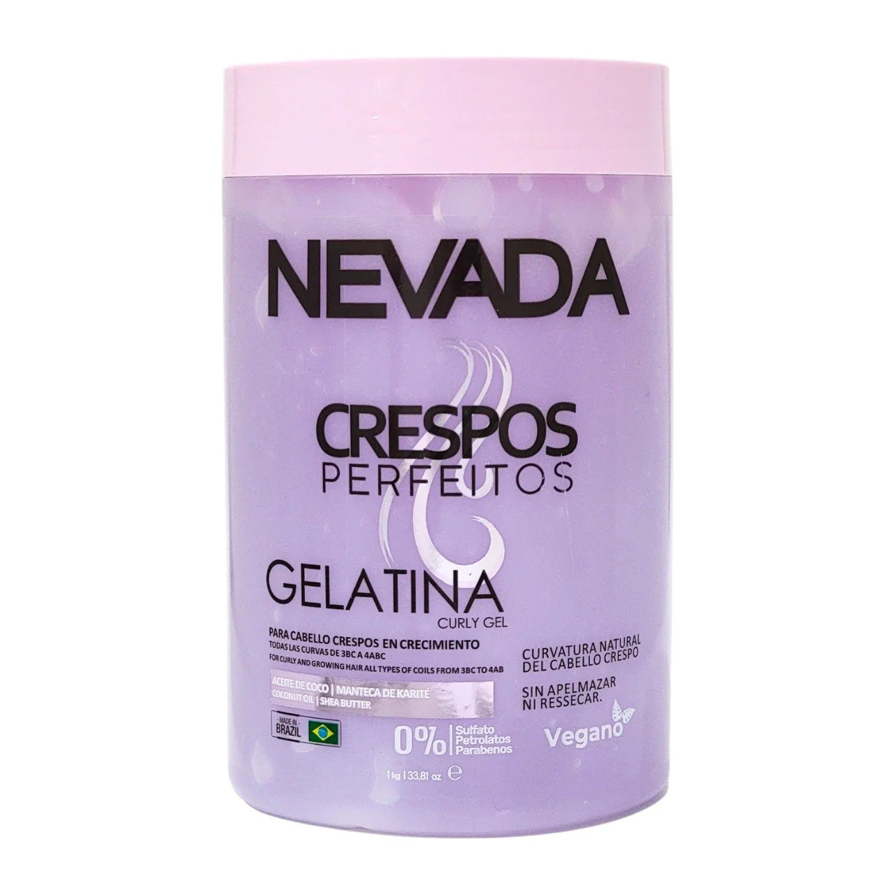 GEL CAPILAR CRESPOS PERFEITOS 1 KG NEVADA