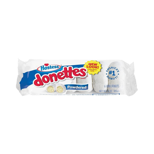 POWDERED DONETTES 6 UN 8 GR HOSTESS