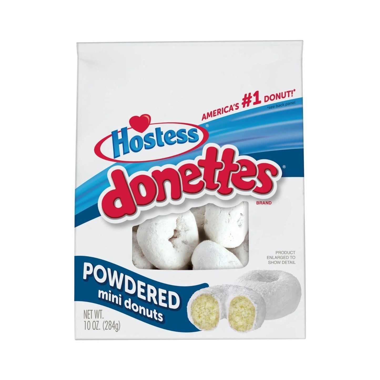 DONETTES POWDERED MINI DONUTS 10 OZ HOSTESS