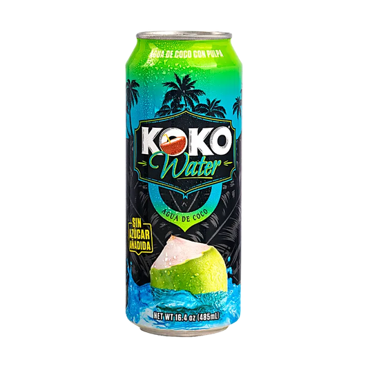 AGUA DE COCO CON PULPA KOKO WATER 485 ML KOKO WATER