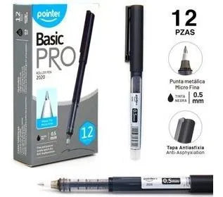 BOLIG.ROLLER BASIC PRO NEGRO 0.5mm UND - POINTER