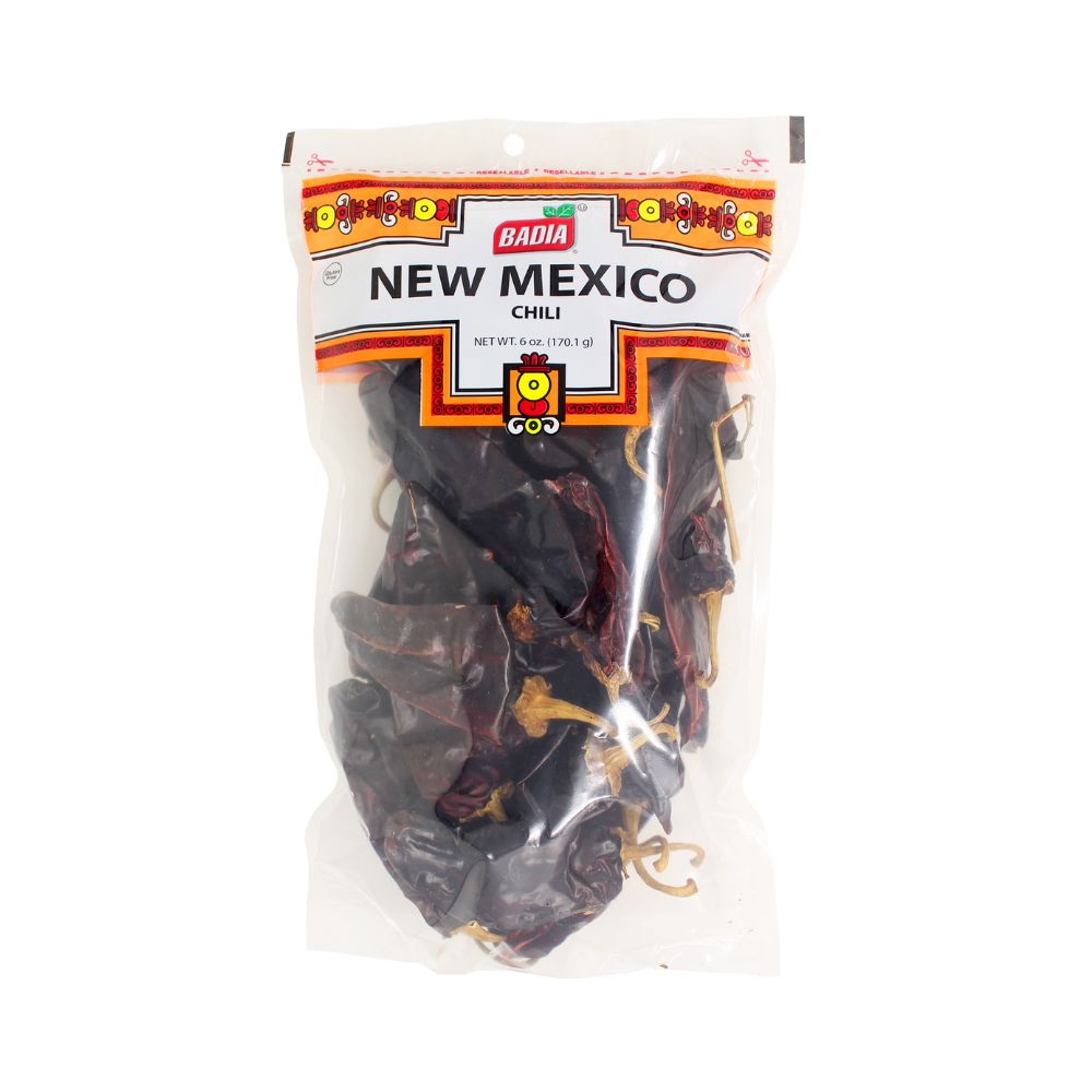 CHILI NEW MEXICO DESHIDRATADO 6 OZ BADIA