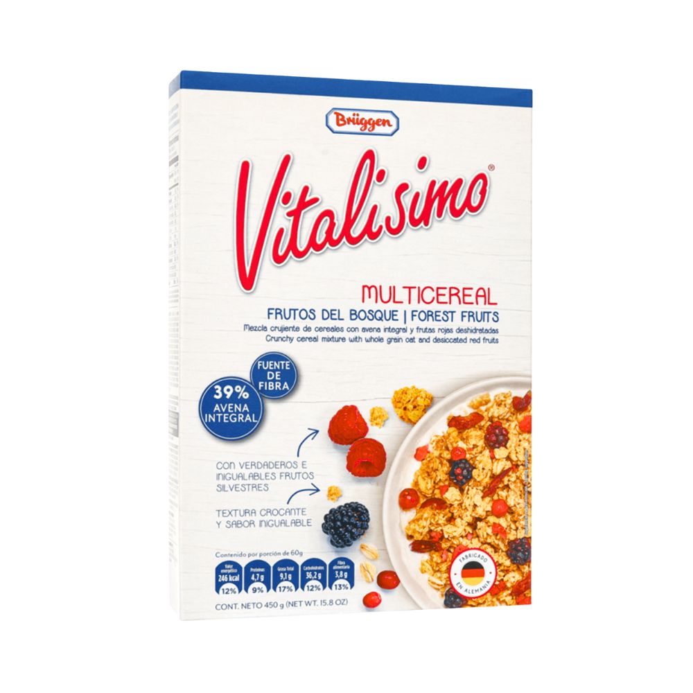 CEREAL MULTICEREAL FRTS DL BSQ BRIIGGN 450GR VITALISIMO