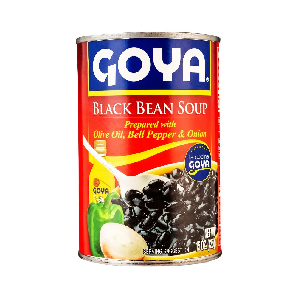 SOPA DE FRIJOLES NEGROS RTE 15 OZ GOYA