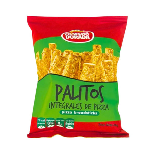 PALITOS INTEGRALESV DE PIZZA 40 GR COSECHA DORADA