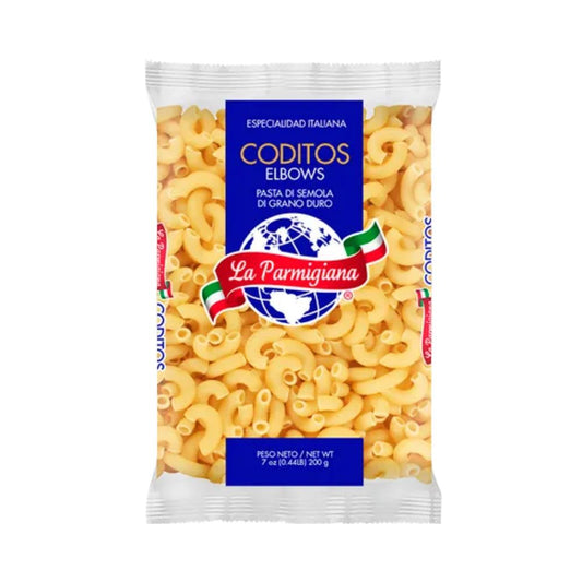 PASTAS CORTAS CODITOS 200GR LA PARMIGIANA