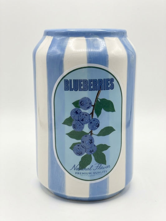 FLORERO  DISENO BLUEBERRIES 15.5CM DECORE