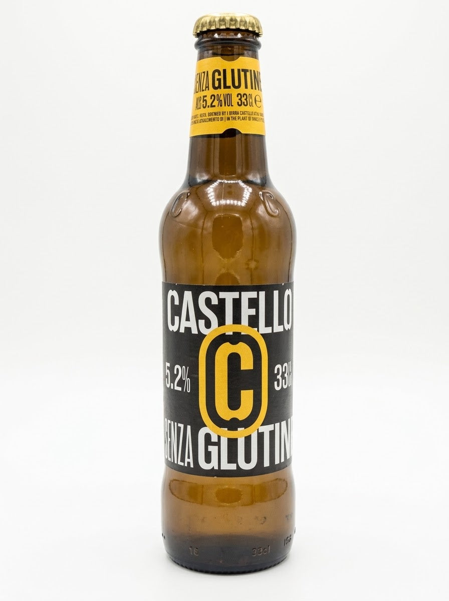 CERVEZA SIN GLUTEN 330 ML CERVEZA CASTELLO