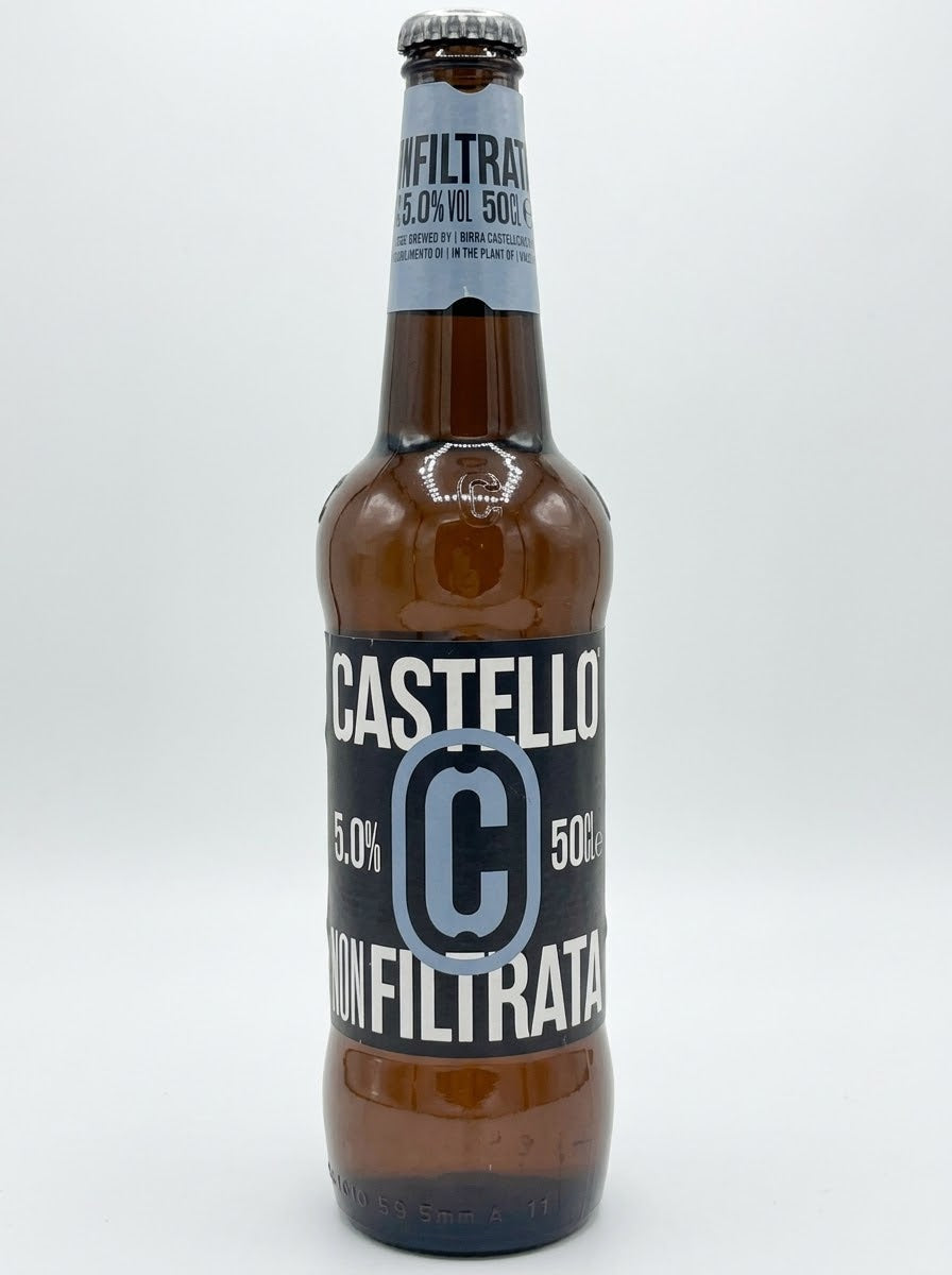 CERVEZA SIN FILTRAR 500m ML CERVEZA CASTELLO