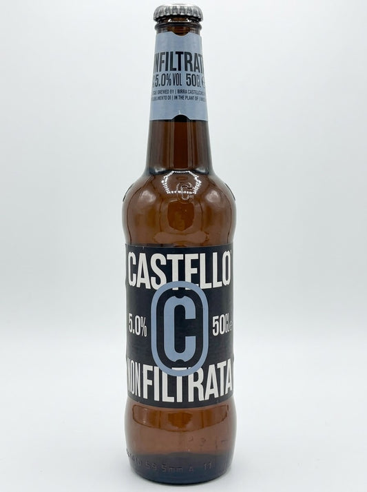 CERVEZA SIN FILTRAR 500m ML CERVEZA CASTELLO