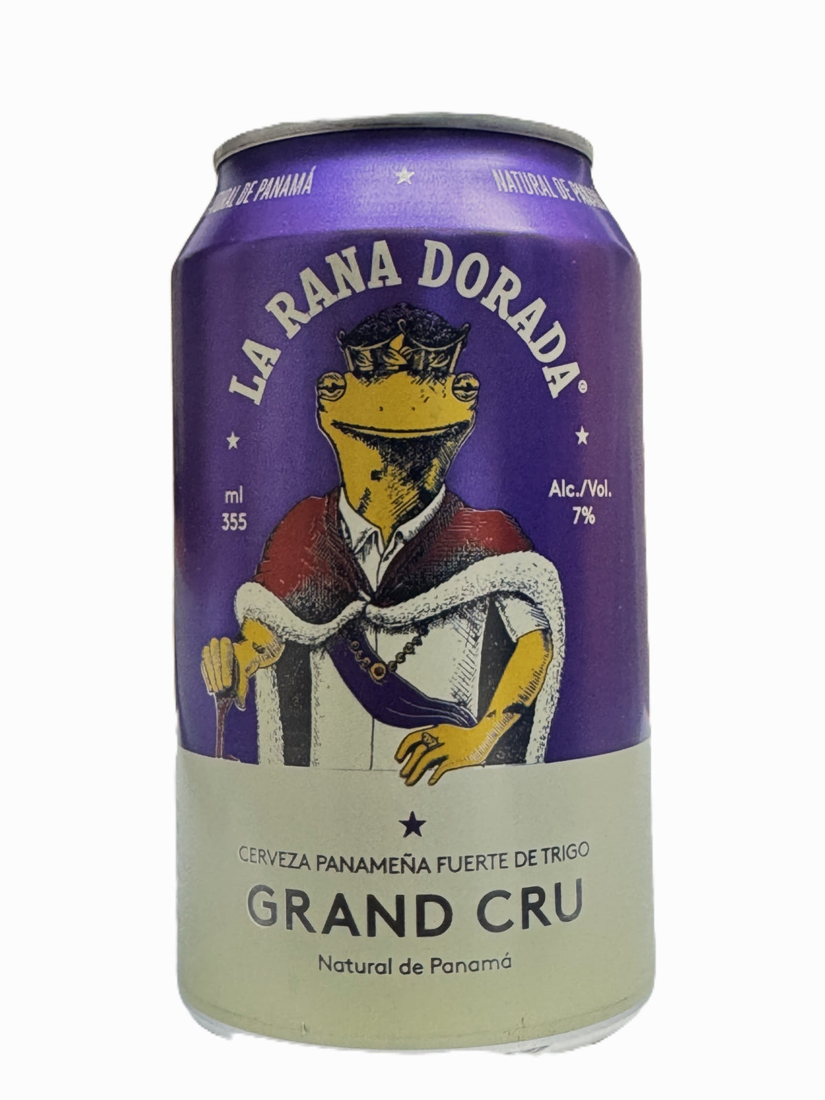 CERVEZA FUERTE DE TRIGO GRAND CRU 355 ML LA RANA DORADA