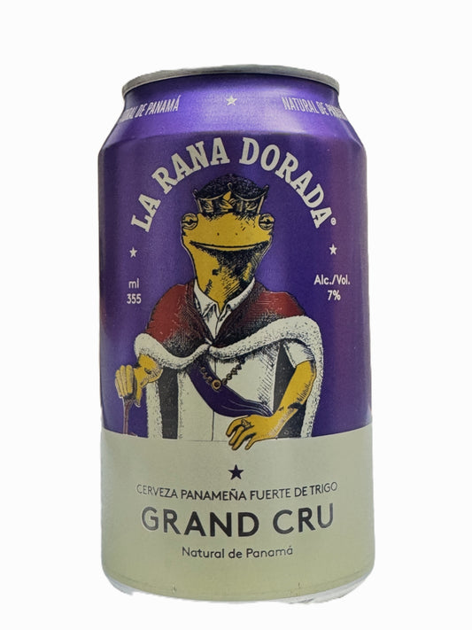 CERVEZA FUERTE DE TRIGO GRAND CRU 355 ML LA RANA DORADA