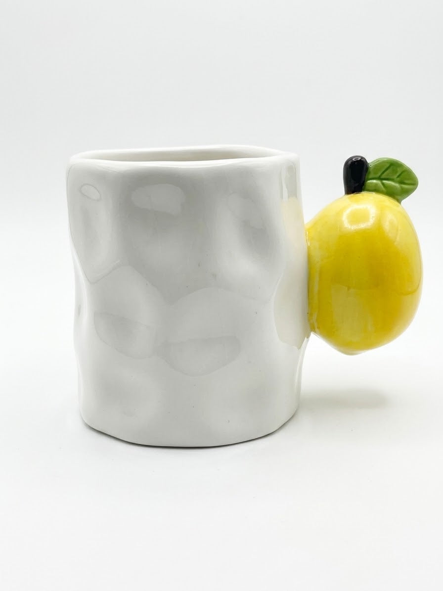 TAZA  DISENO LIMON 7.5X9 CM DECORE