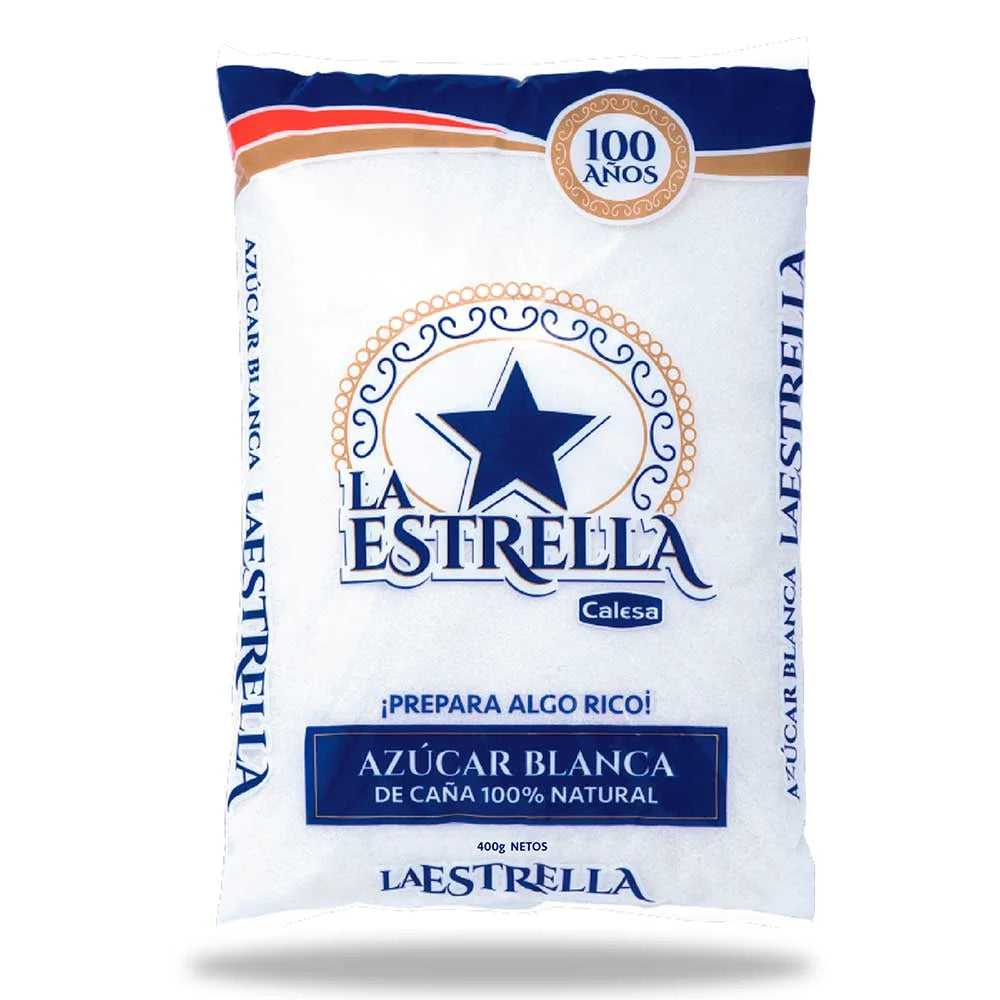 AZUCAR BLANCA 400 GRS - LA ESTRELLA