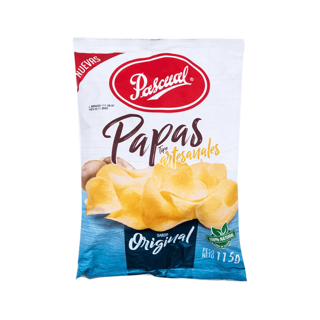 PAPAS ORIGINALES 115 GR - PASCUAL