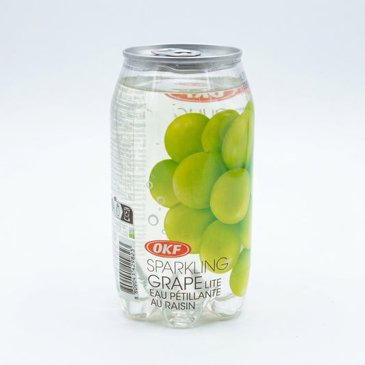 SPARKLING ZERO SUGAR GRAPE WATER 350ML OKF